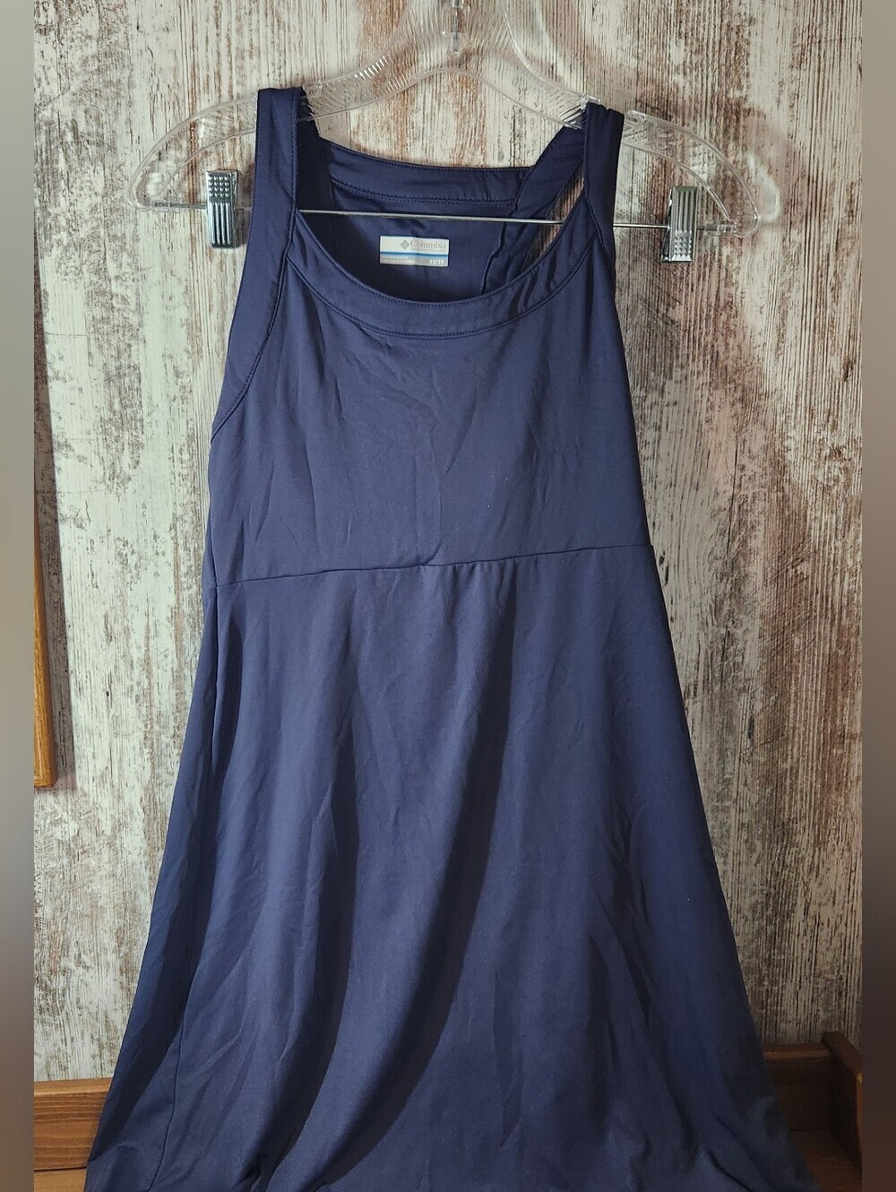 Columbia PFG Freezer III Collegiate Navy Blue Moisture-Wicking UPF 30 Sun Dress